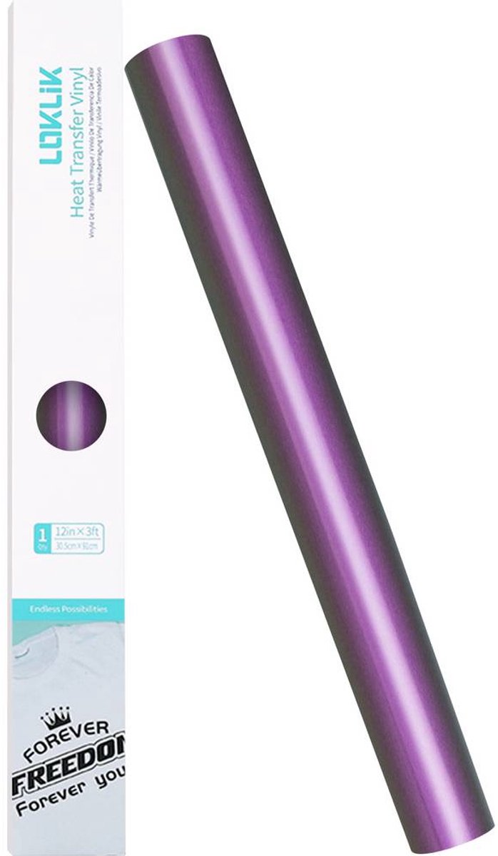 Loklik • film souple caméléon vert à violet 30,5x90cm