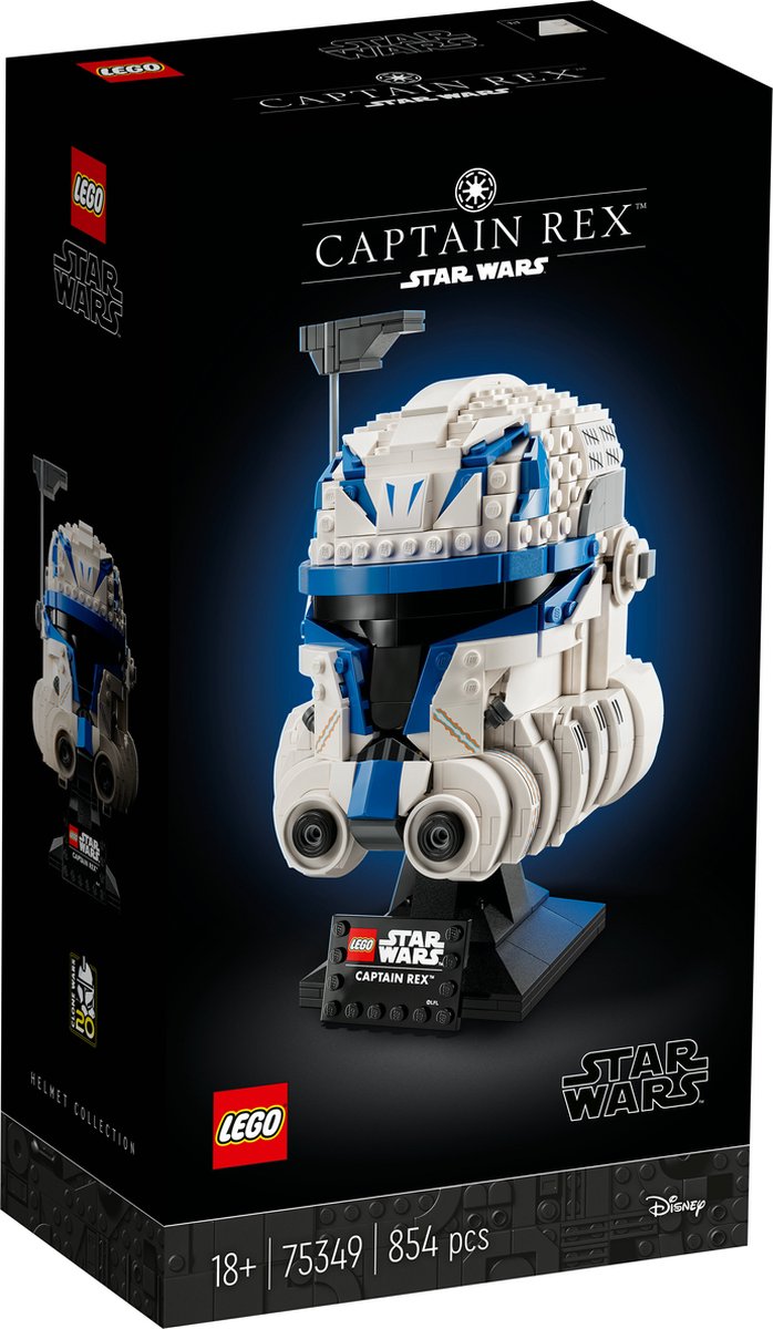 Lego lego star wars 75349 casque de capitaine modèle set