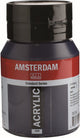 Pot de peinture acrylique série standard Amsterdam 500 ml bleu de Prusse (phtalo) 566