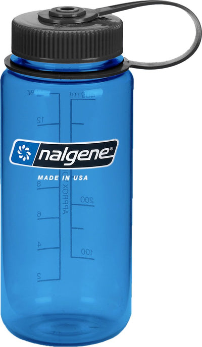 Nalgene - bouteille à large goulot - gourde - bouteille d'eau - étanche - 500 ml - sans bpa - sustain - ardoise
