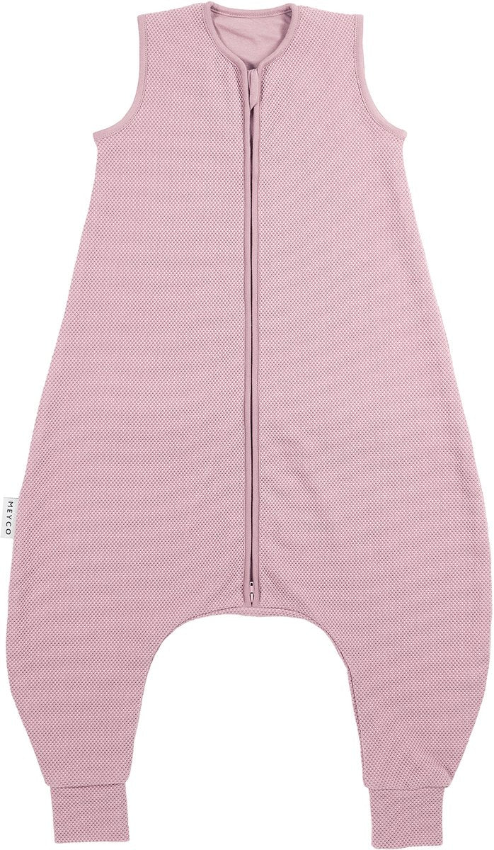 Meyco baby studio collection pull-over classique pour le sommeil - rose violet - 92 cm - 1,0 tog