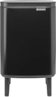 Brabantia bo hi poubelle - 7 litres - salle de bain - noir mat