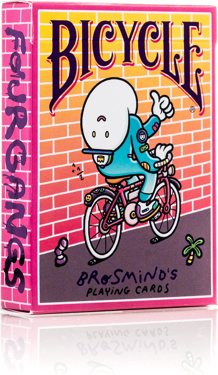 Bicycle brosmind fourgang - cartes à jouer premium - ultimes - poker - à collectionner