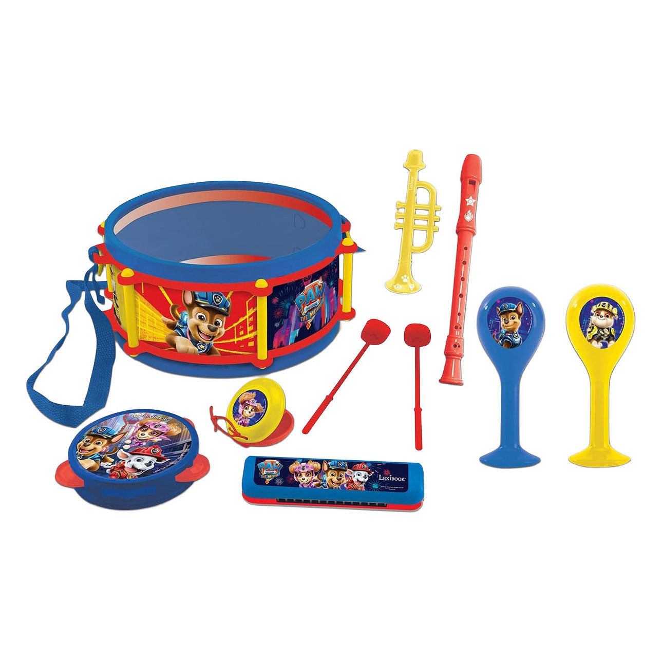 Ensemble musical Paw Patrol - 7 pièces.
