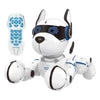 Lexibook Current Puppy – Mon chien robot intelligent avec fonction de programmation, danse, marche, mouvements, capteurs tactiles et imitation d'animaux, incl. télécommande