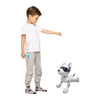 Lexibook Current Puppy – Mon chien robot intelligent avec fonction de programmation, danse, marche, mouvements, capteurs tactiles et imitation d'animaux, incl. télécommande