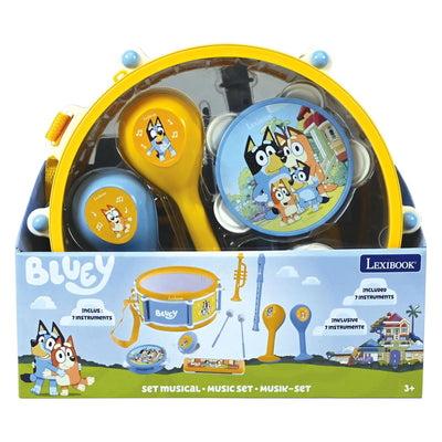 Lexibook bluey coffret de musique 7 pièces