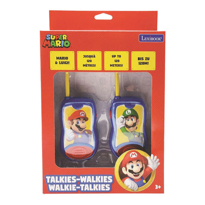 Les talkies-walkies Super Mario portent 120 mètres