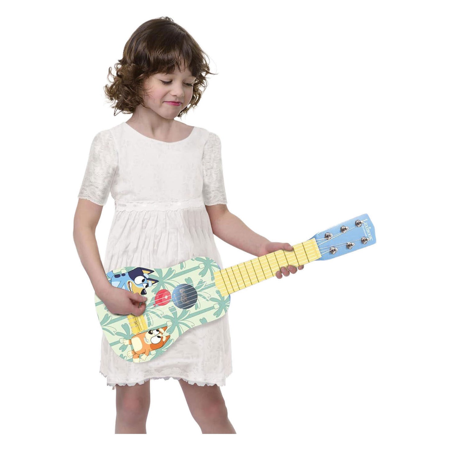 Lexibook ma première guitare en bois bluey – 21 53 cm