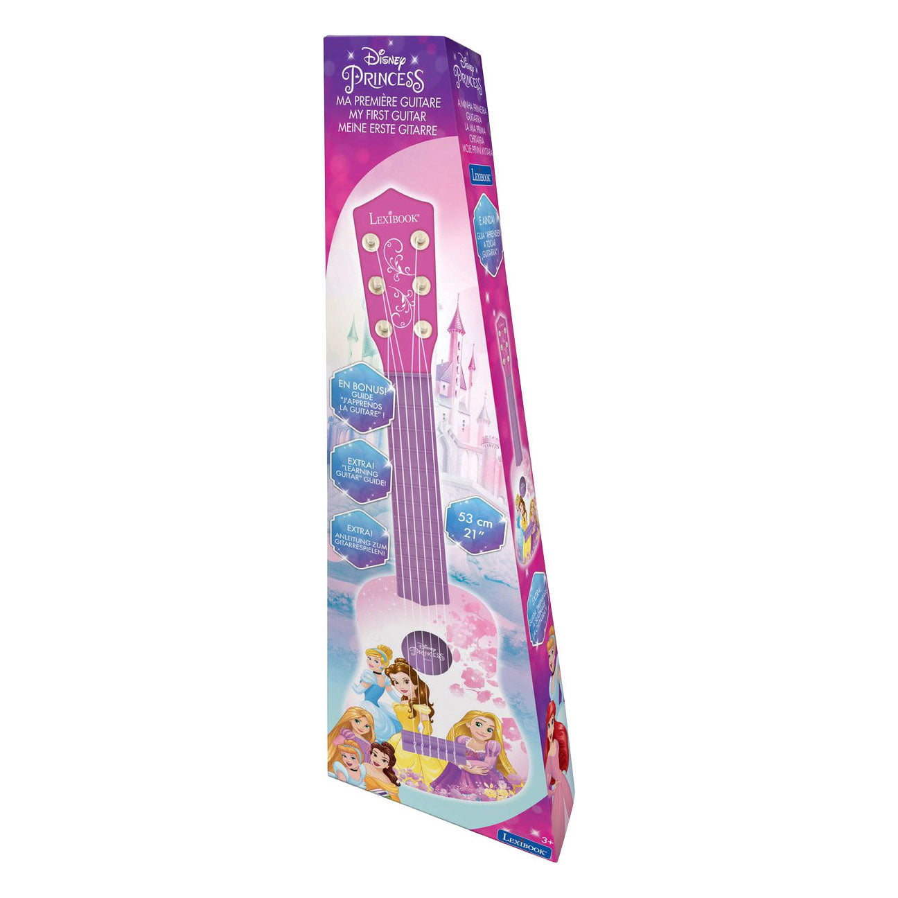 Lexibook ma première guitare princesse disney - 21''