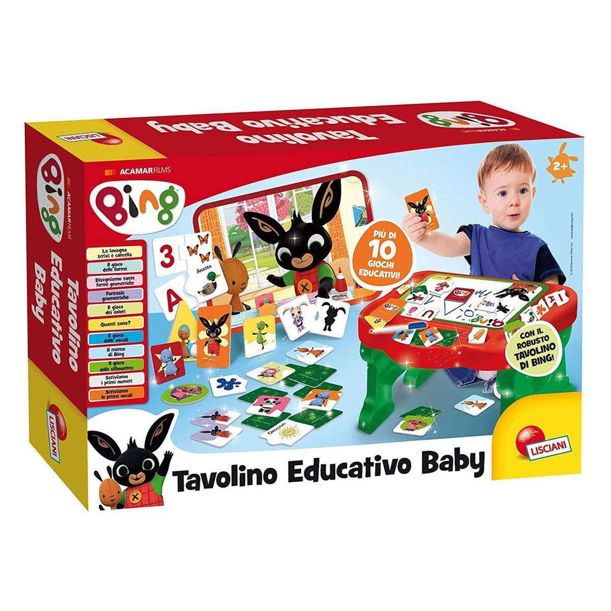 Jeux éducatifs sur table de jeu Bing