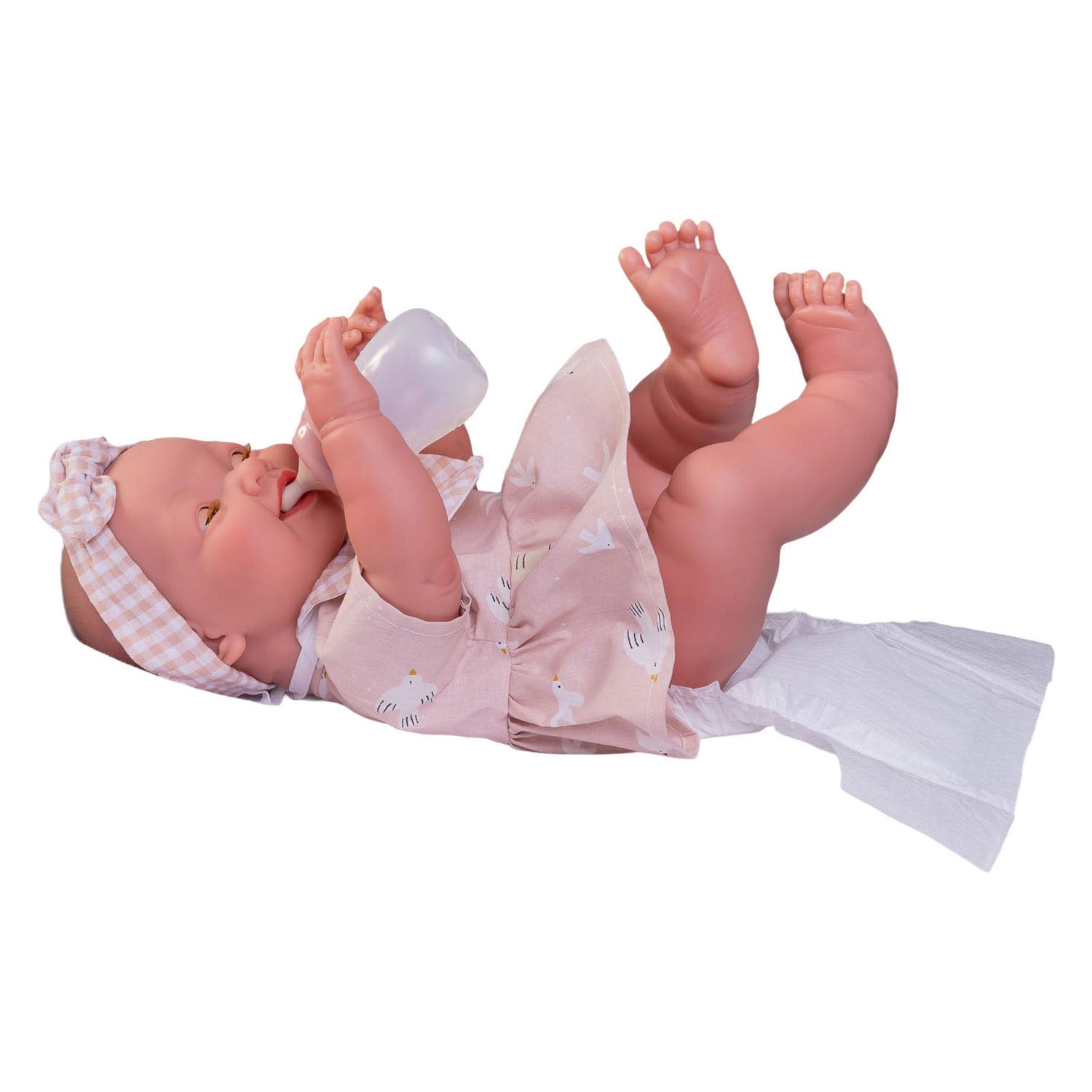 Poupée nouveau-née Mia avec trousse de toilette - 42cm