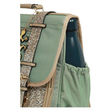Cartable Caméléon vert brillant - 38cm - afbeelding 5