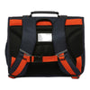 Cartable Caméléon marine orange - 38cm