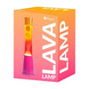 Tour de lampe à lave Fisura dégradé rose orange