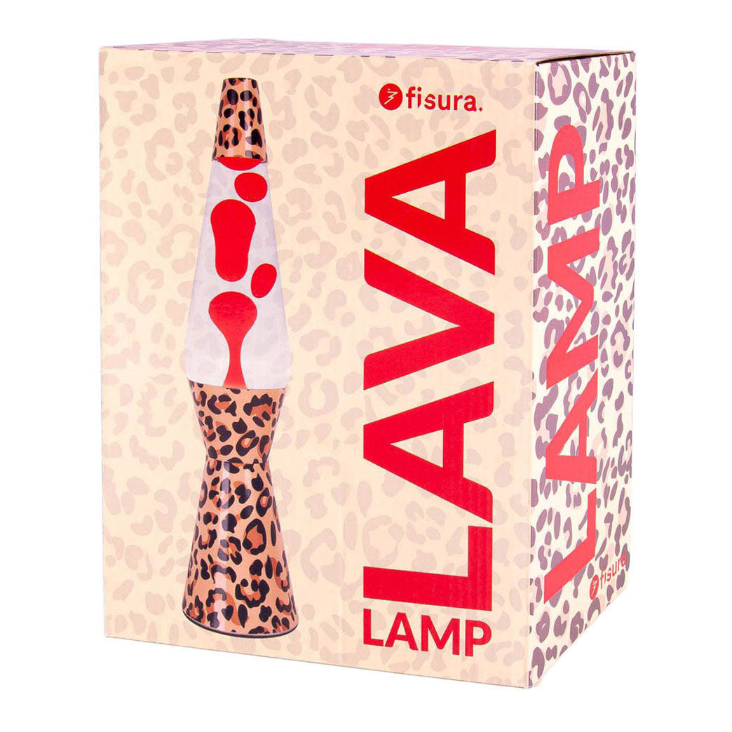 Fisura lampe à lave balle léopard