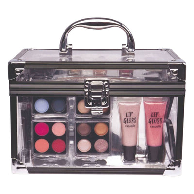 Caselle maquillage maquillage plexiglas alu cadre