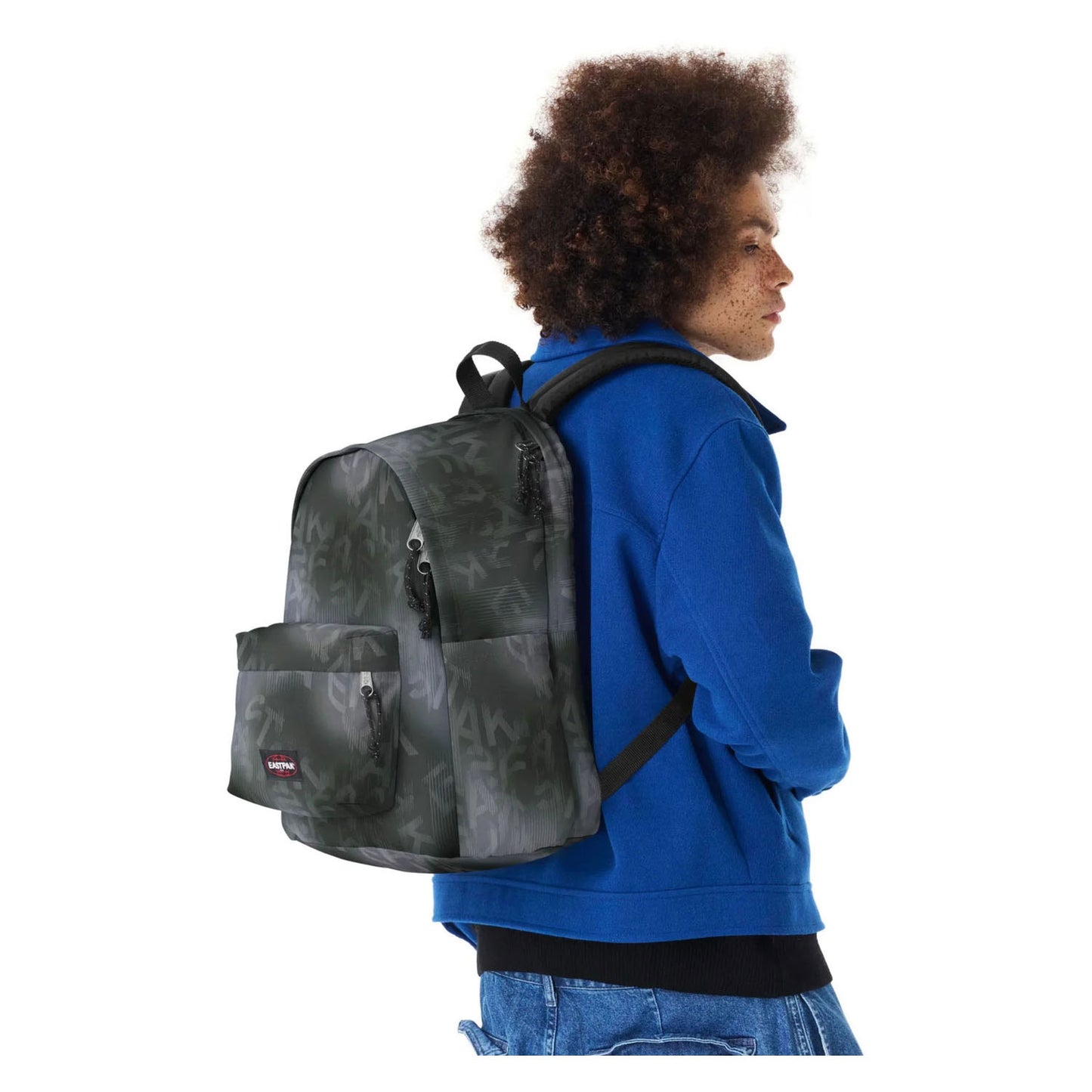 Eastpak sac à dos de bureau de jour - letter dye noir