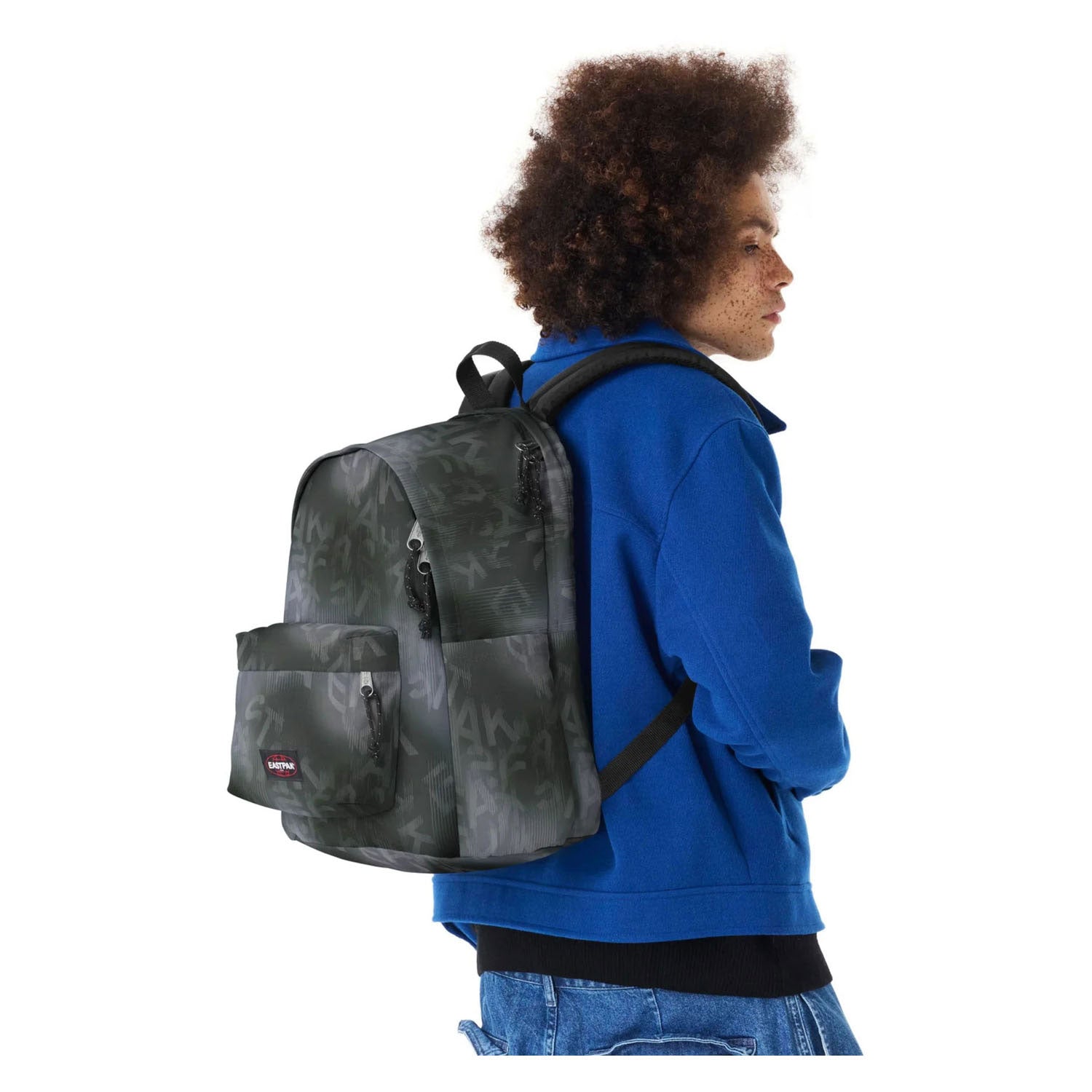 Eastpak sac à dos de bureau de jour - letter dye noir