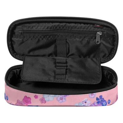Eastpak trousse ovale simple - floral bloom rose