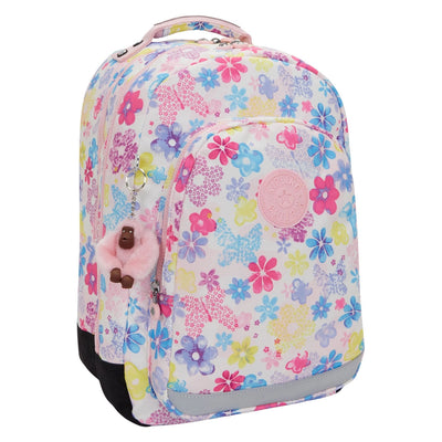 Sac à dos de classe Kipling - tampon fleur