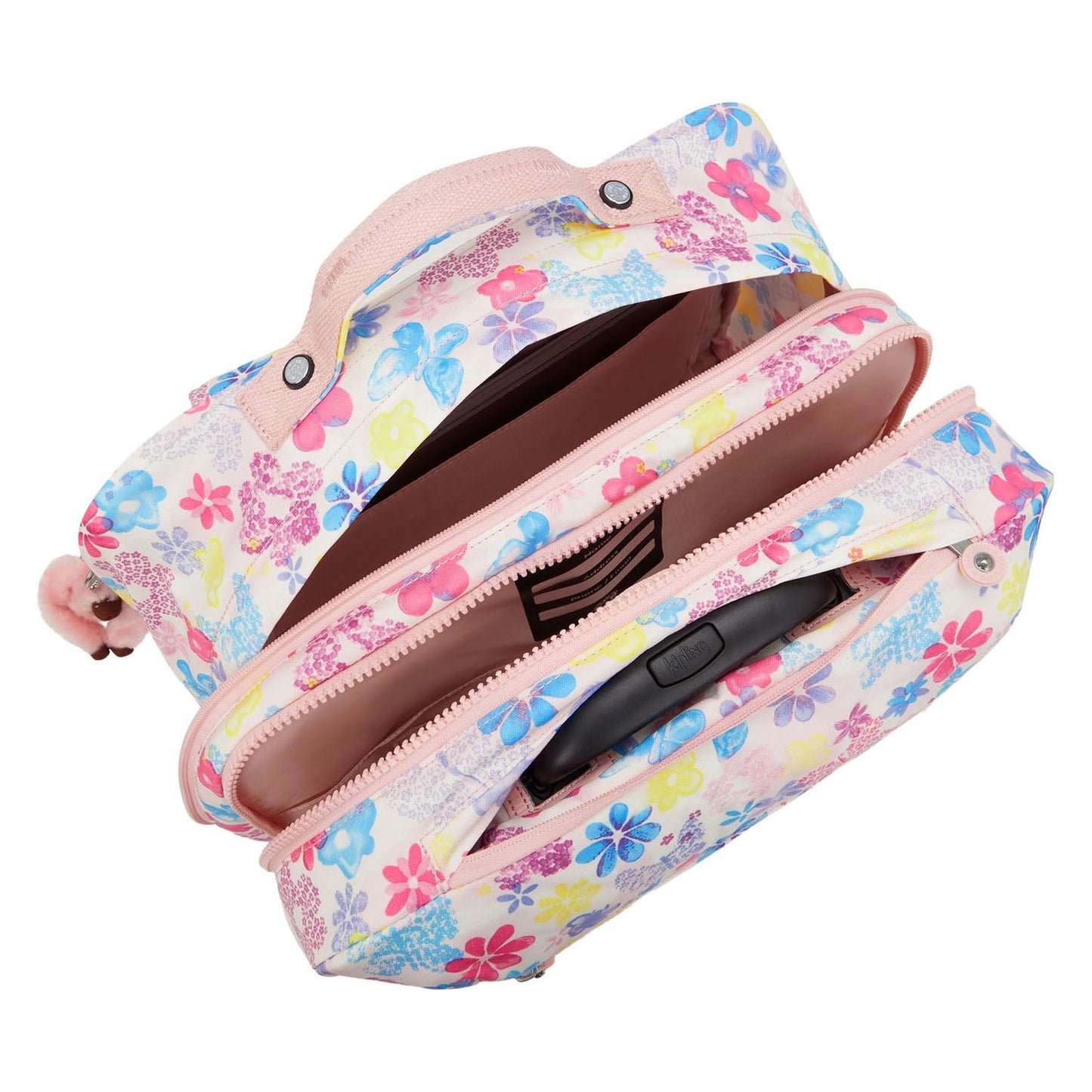 Sac de voyage trolley Kipling giorno - tampon fleur