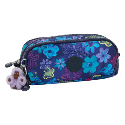 Trousse Kipling gitroy - tampon fleur foncée