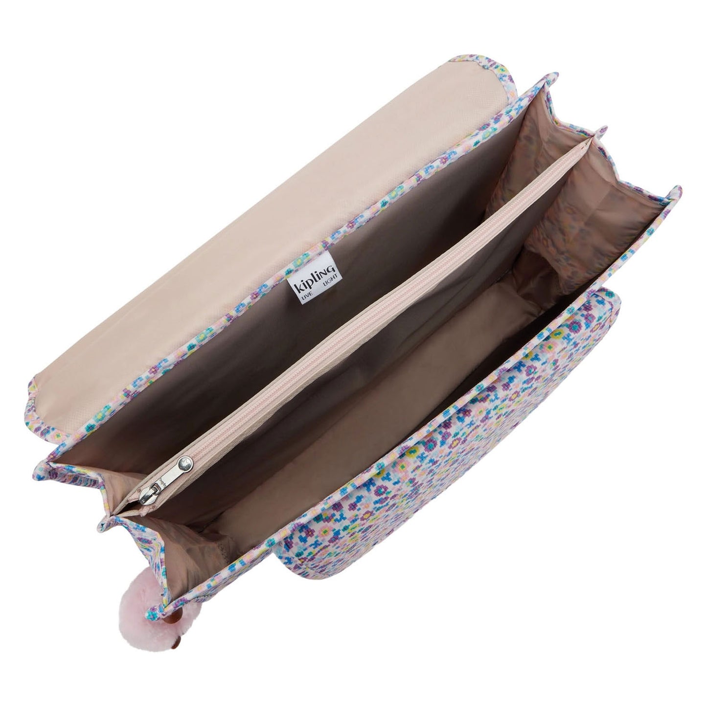 Sac à dos preppy Kipling - imprimé floral numérique
