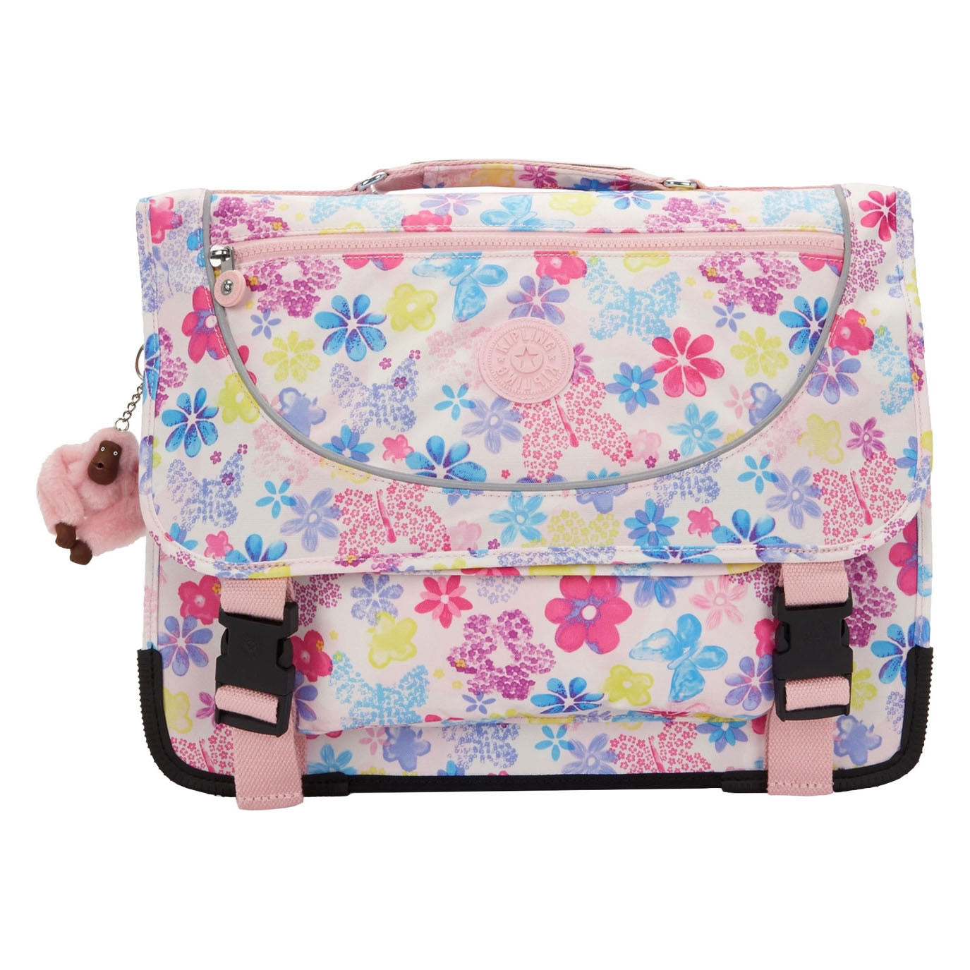 Sac à dos preppy Kipling - tampon fleur