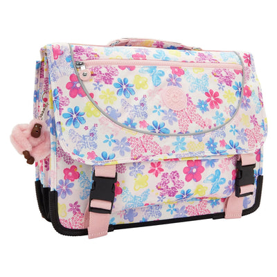 Sac à dos preppy Kipling - tampon fleur