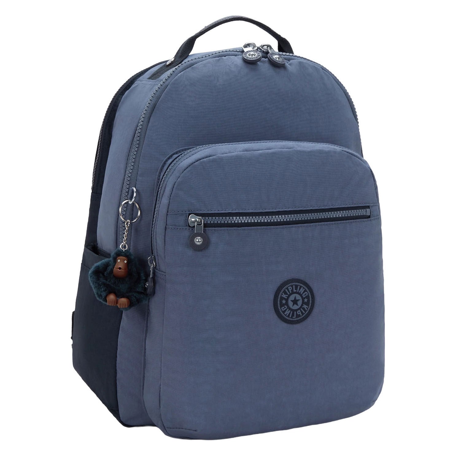 Kipling sac à dos Séoul - gris jeu