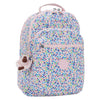Sac à dos pour ordinateur portable Kipling Séoul - imprimé floral numérique