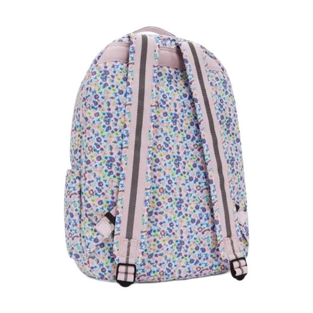 Sac à dos pour ordinateur portable Kipling Séoul - imprimé floral numérique