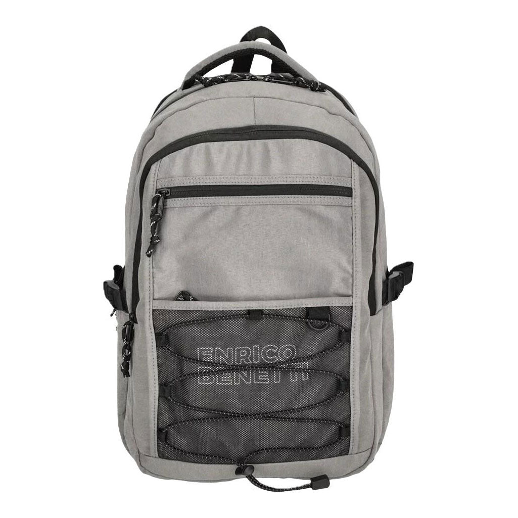 Enrico Benetti sac à dos Anchorage gris clair - ordinateur portable 17 inc