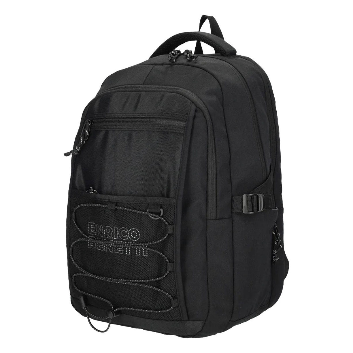 Enrico Benetti sac à dos Anchorage noir - ordinateur portable 17 pouces