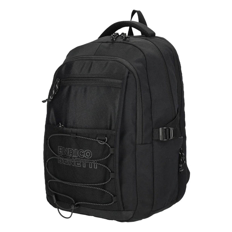 Enrico Benetti sac à dos Anchorage noir - ordinateur portable 17 pouces