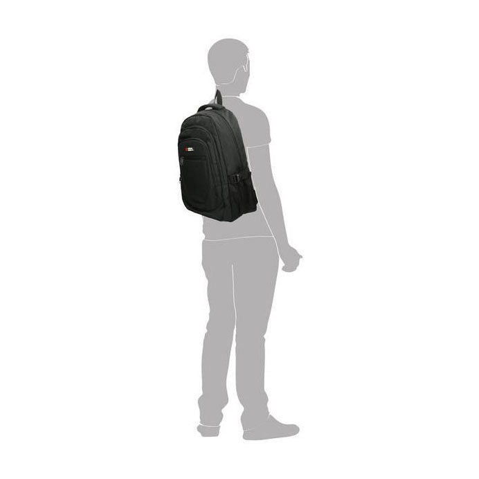 Enrico benetti sac à dos hambourg noir - ordinateur portable 17 pouces