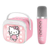 OTL technologies hello kitty - kit karaoké pour enfants - microphone et haut-parleur sans fil - avec effets de lumière - distorsion de la voix