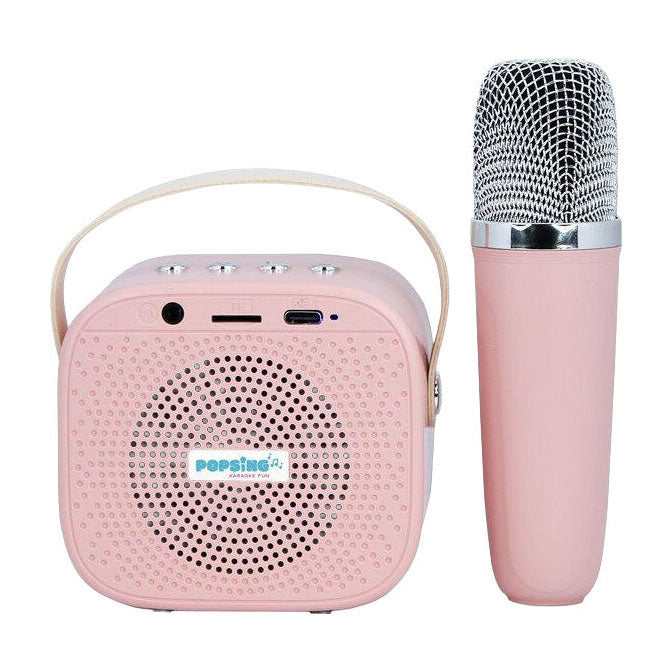 OTL technologies hello kitty - kit karaoké pour enfants - microphone et haut-parleur sans fil - avec effets de lumière - distorsion de la voix