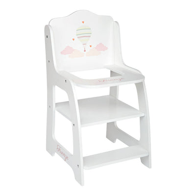Chaise haute de poupée Firenze 26x28x49cm
