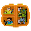 Boîte à lunch Minecraft avec 4 compartiments