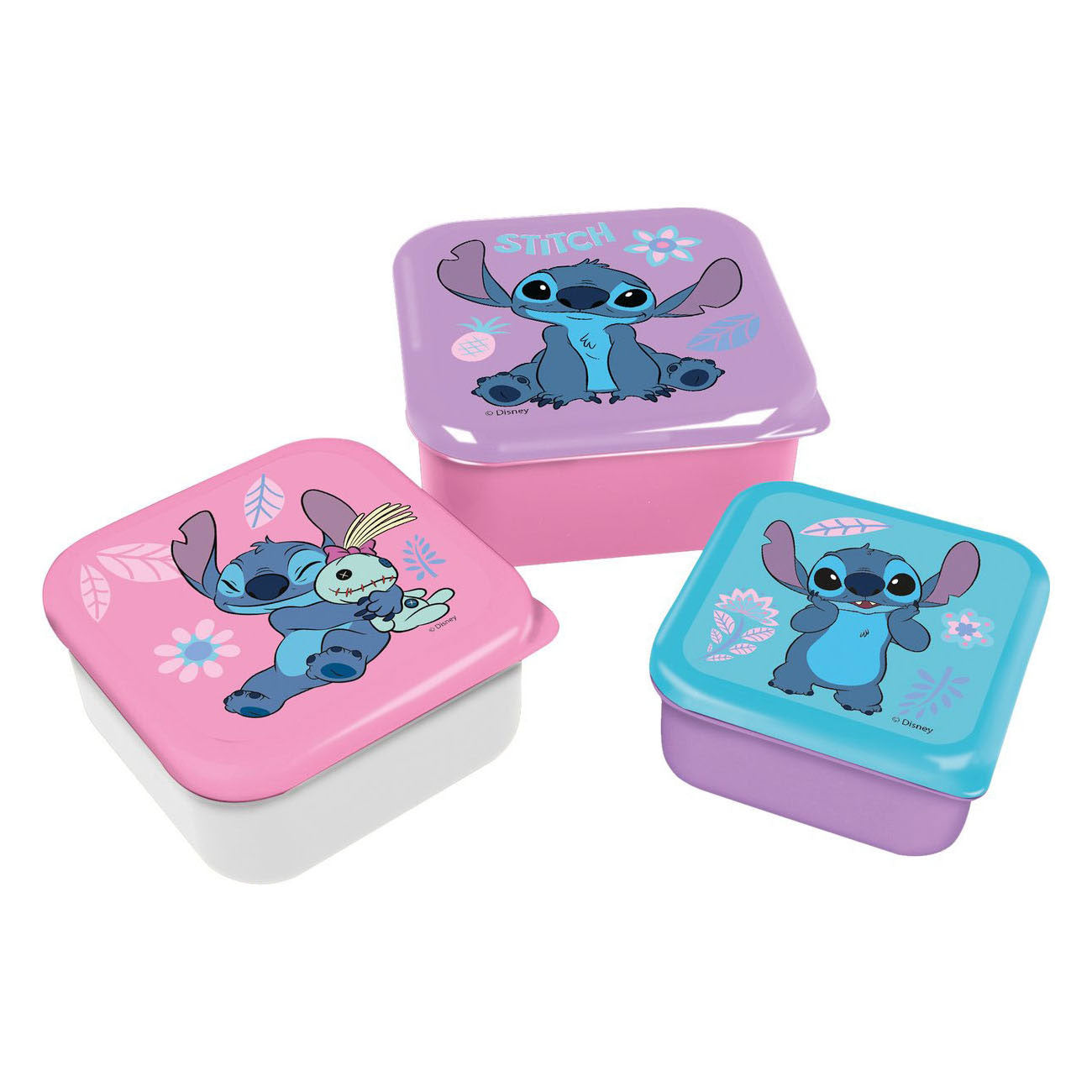 Boîtes à collations Disney Stitch 3-en-1