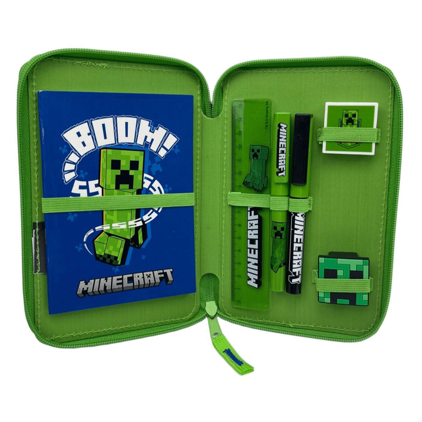 Trousse remplie Minecraft avec 2 compartiments