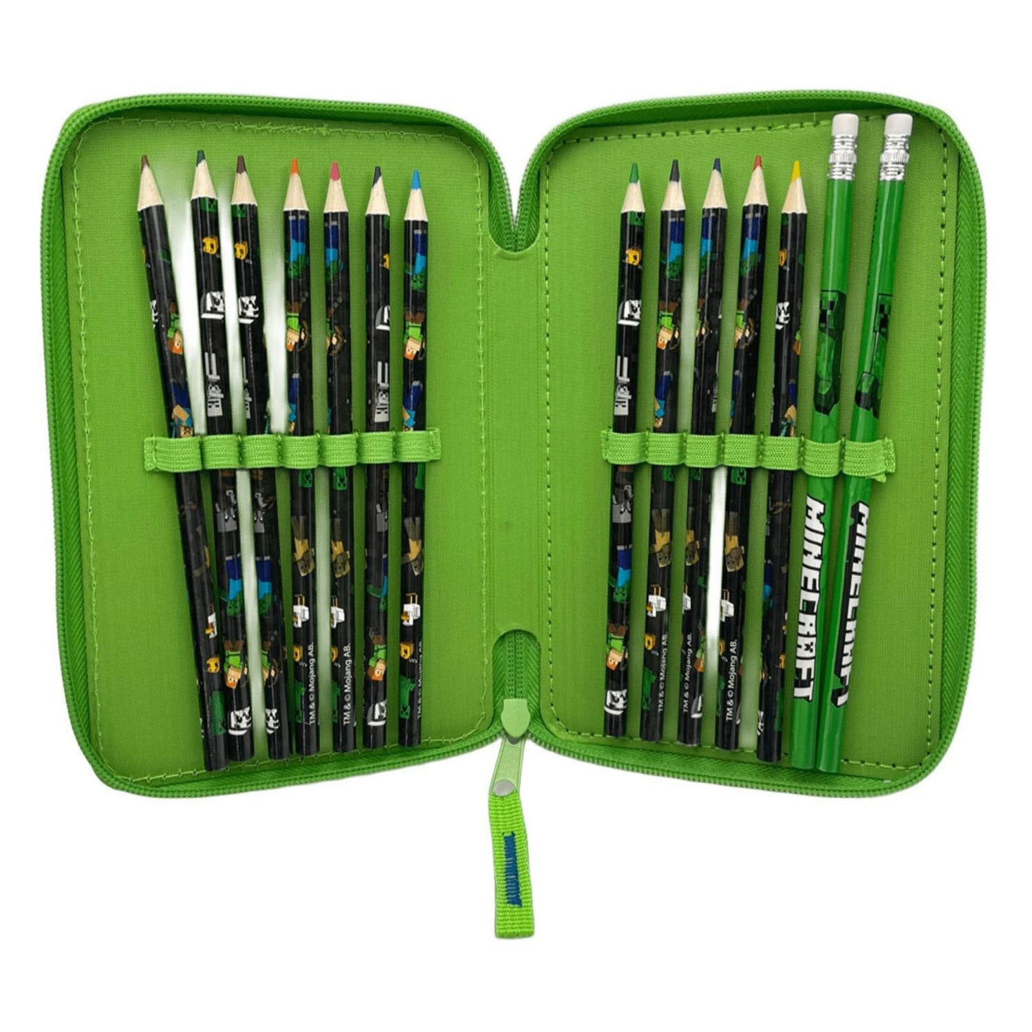 Trousse remplie Minecraft avec 2 compartiments