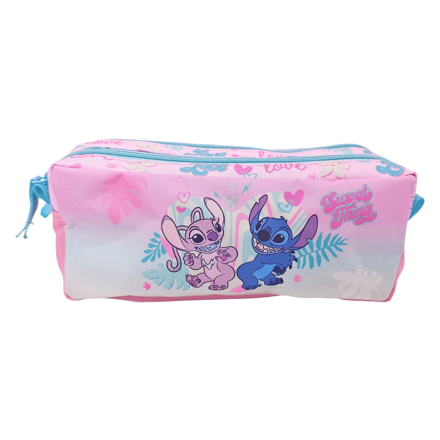 Trousse Disney Stitch Love avec 2 compartiments