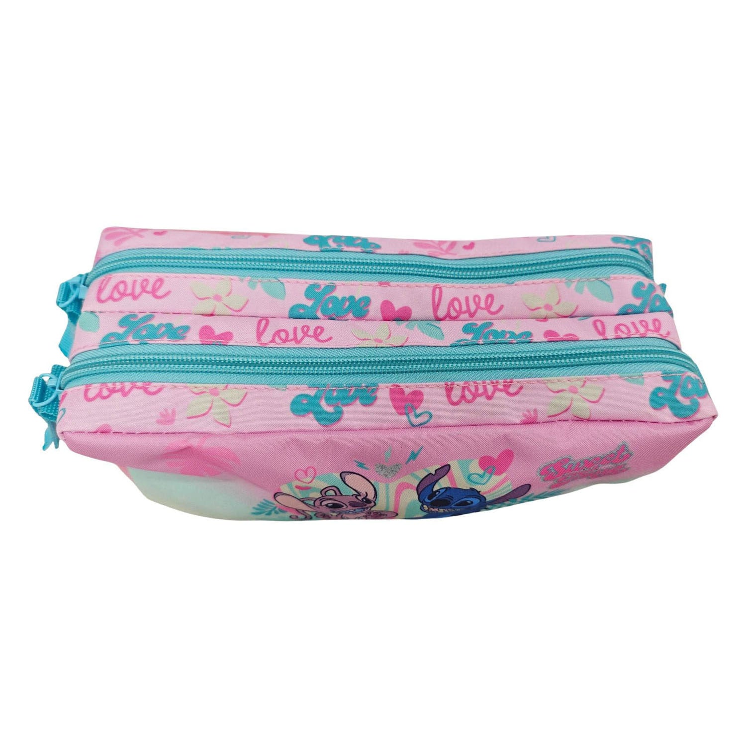 Trousse Disney Stitch Love avec 2 compartiments