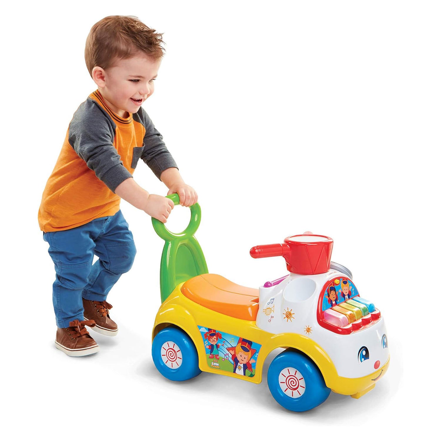 Mattel Fisher Price Little People Music Parade Walking Car