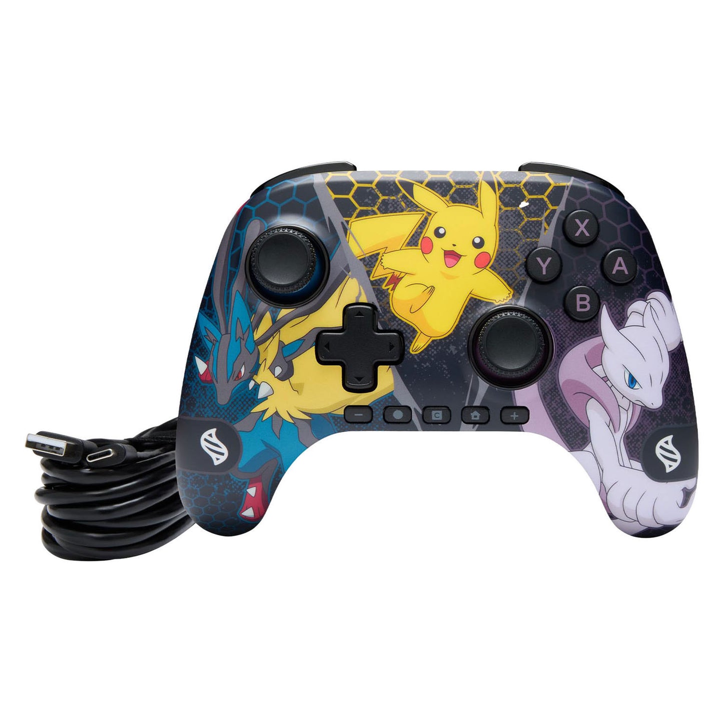 Étui de protection pour manette sans fil Pokémon power a switch 2 - méga évolutions