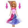 La robe rose de la princesse Aurora de Mattel Disney devient une poupée mannequin bleue