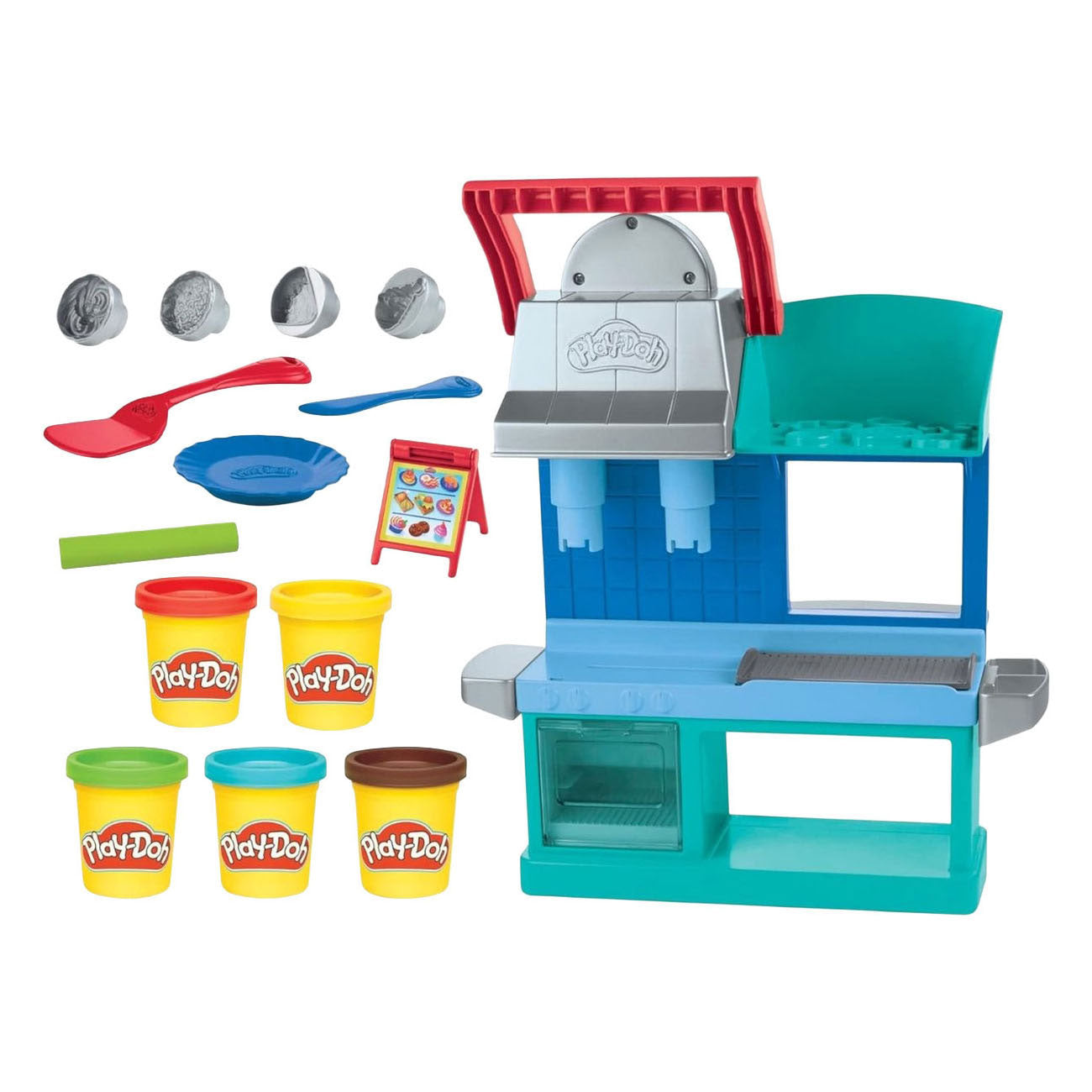 Restaurant de chefs animées Playdoh